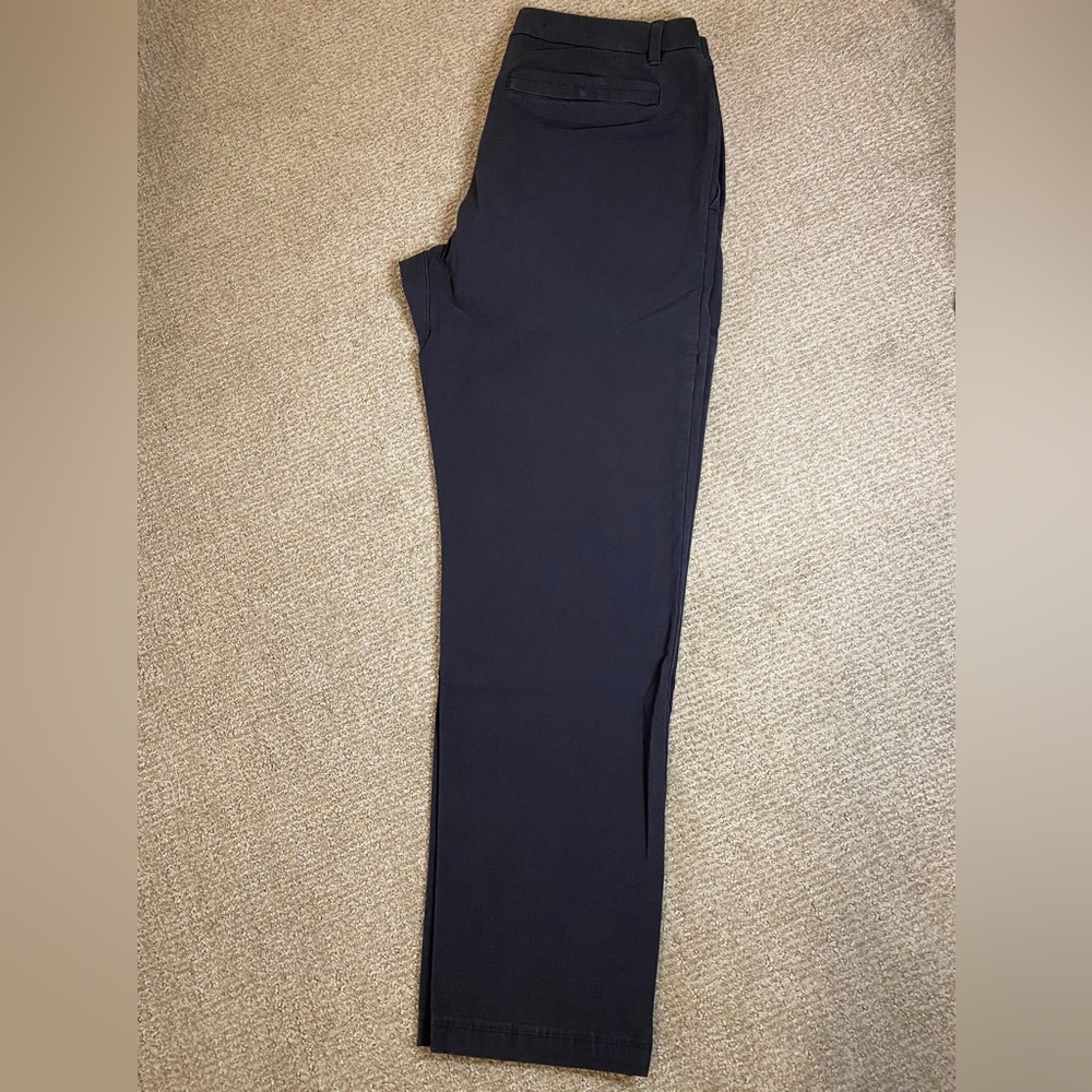 MEN’S Lululemon abc classic-fit trouser 34x32" stretch cotton mens black - Picture 7 of 8